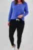 Silent Theory Fluid Pants Black sold by Shine On