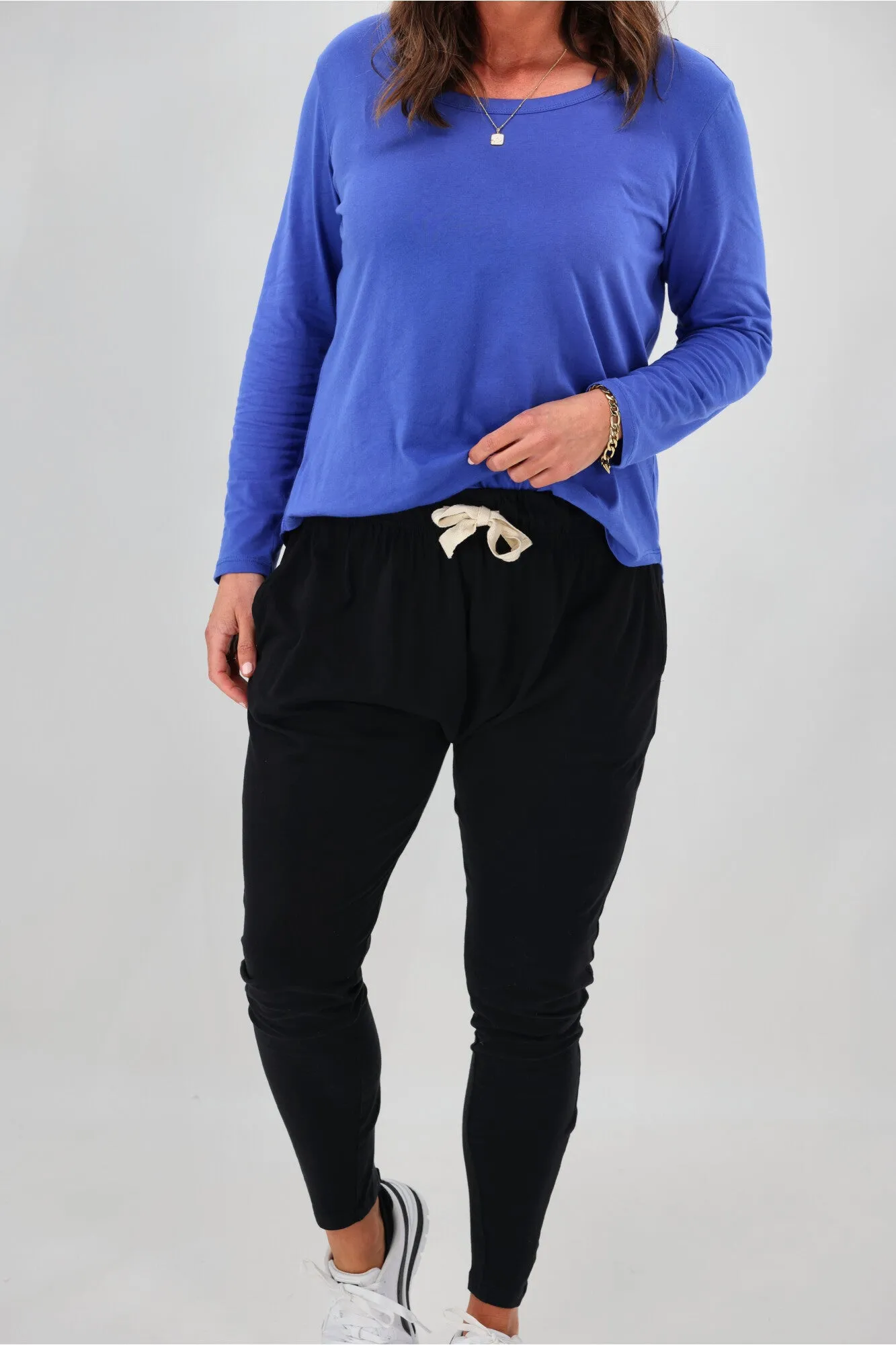 Silent Theory Fluid Pants Black sold by Shine On product image thumbnail 4