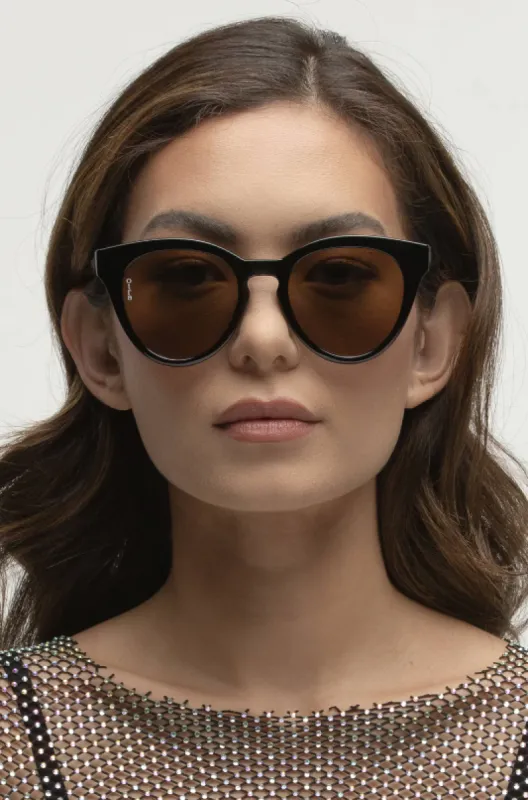 Otra Lilly Sunglasses Black Brown sold by Shine On