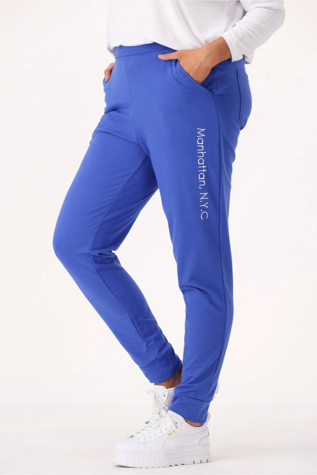 Betty Basics Lindsay Jogger Blue Estate Logo sold by Shine On product image thumbnail 3