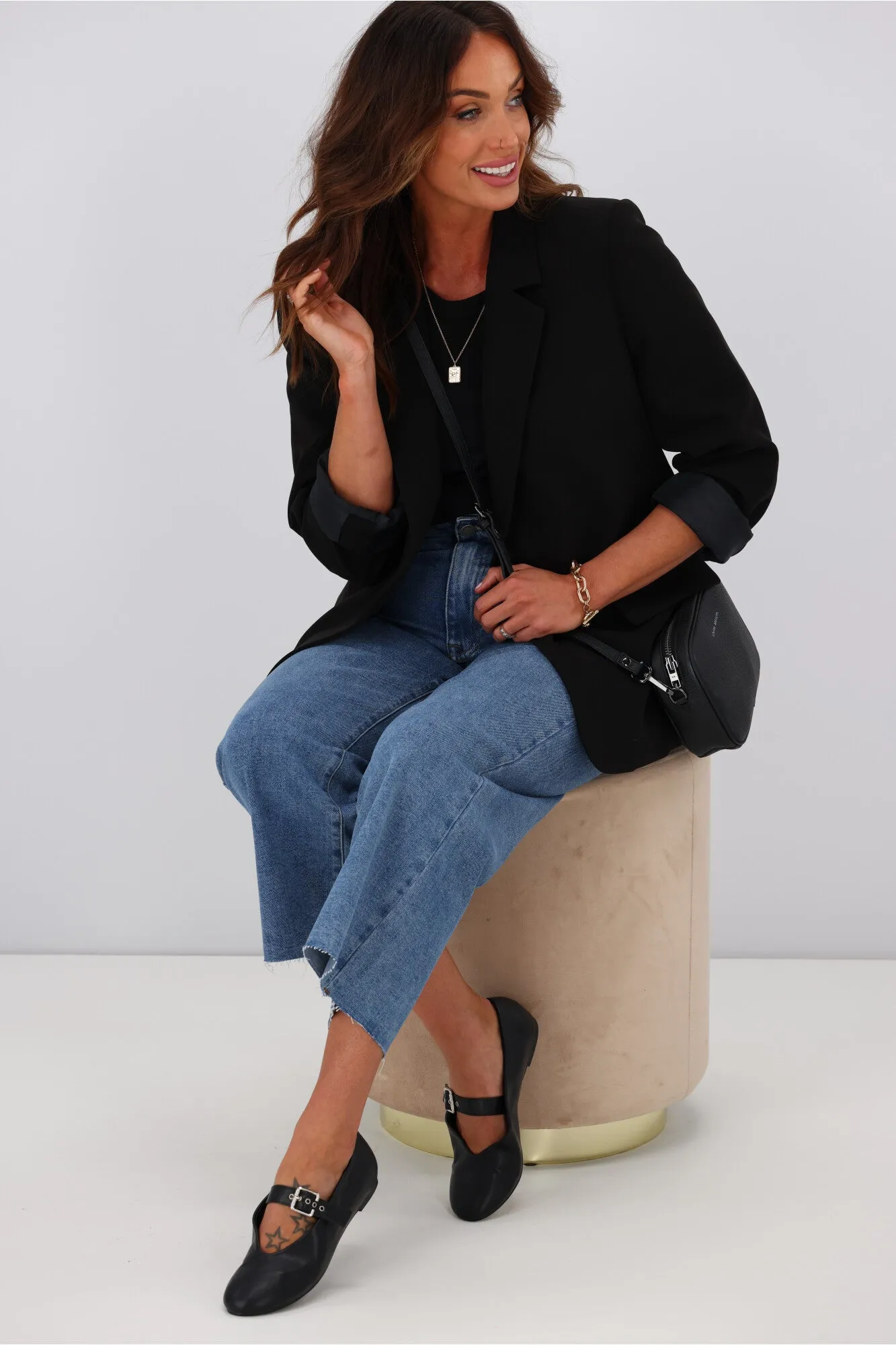 Billini Jaba Flats Black sold by Shine On product image thumbnail 2