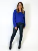 Wakee June Wet Look Denim Black sold by Shine On