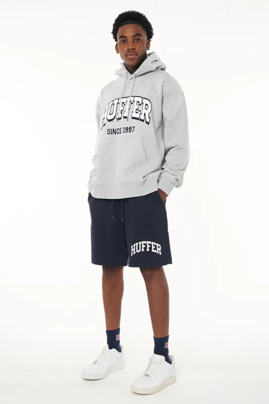 Huffer Mens Block Hood 350 Champ Grey Marle sold by Shine On