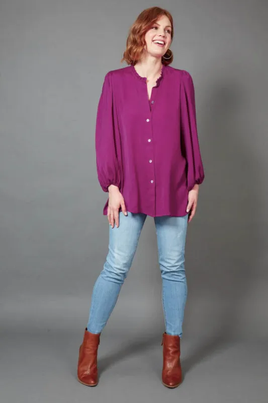 eb&ive Winona Blouse Mulberry sold by Shine On