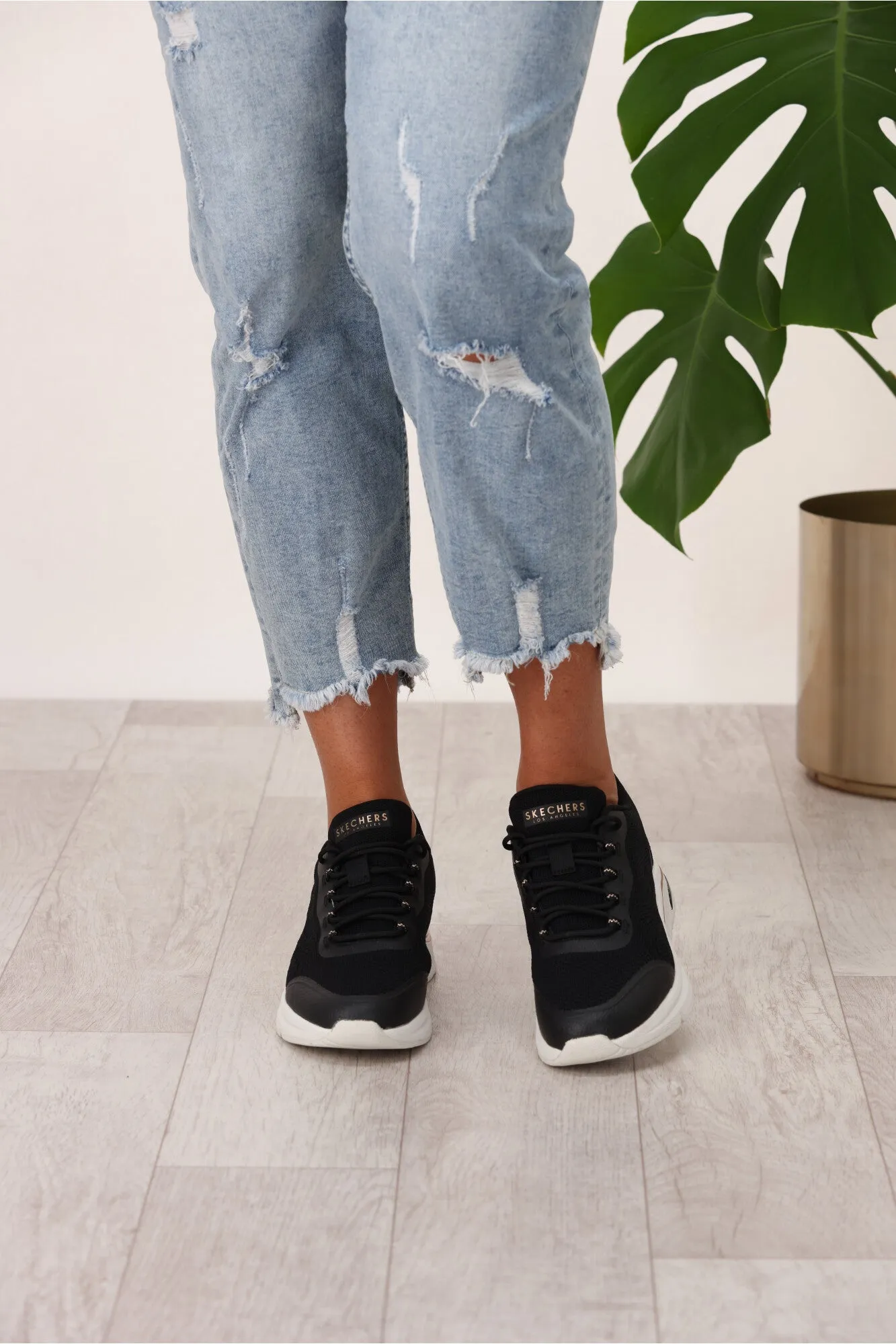 Skechers Arch Fit S-Miles Sneaker Black sold by Shine On product image thumbnail 4