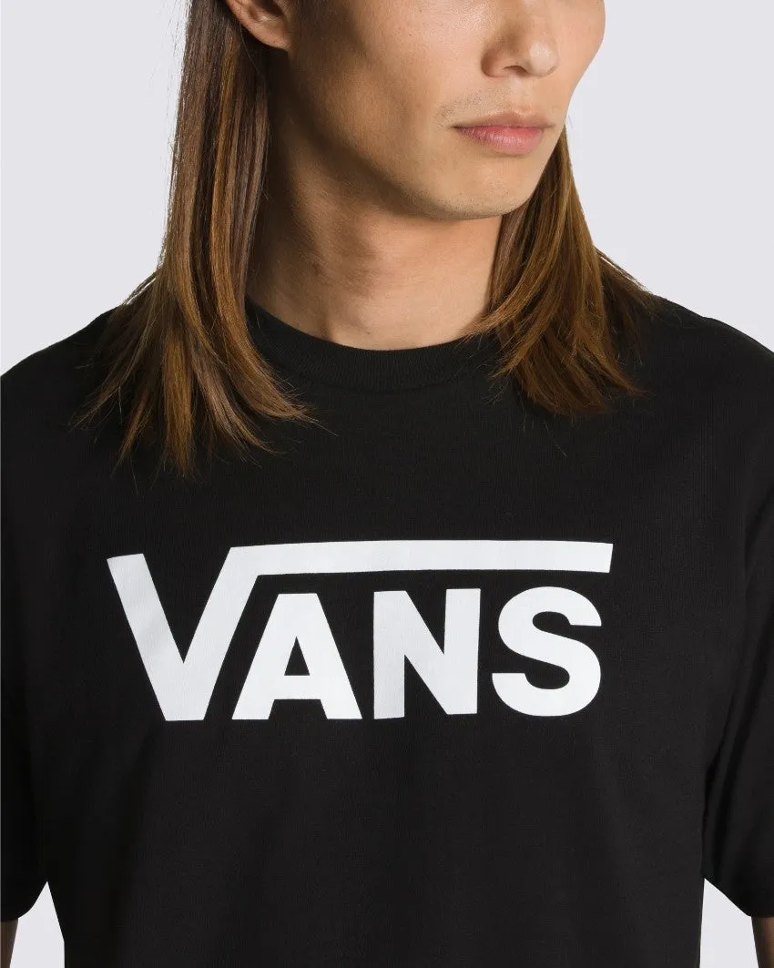 Vans Mens Classic Tee Black White sold by Shine On product image thumbnail 2