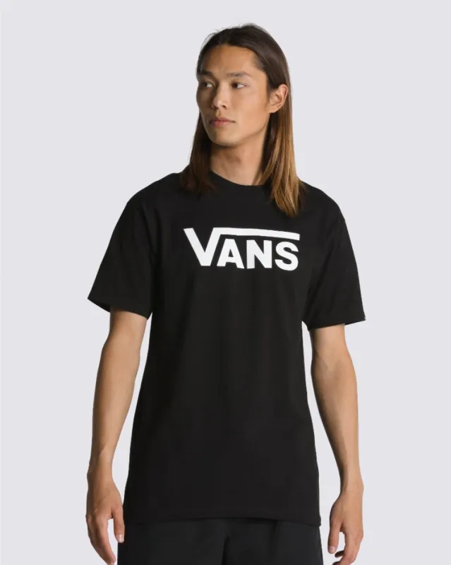 Vans Mens Classic Tee Black White sold by Shine On