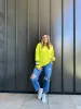 Elm Wavelength Crew Citrus sold by Shine On