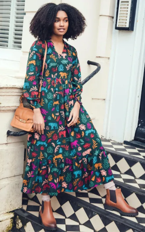 Sugarhill Brighton Annalise Midi Dress sold by Shine On