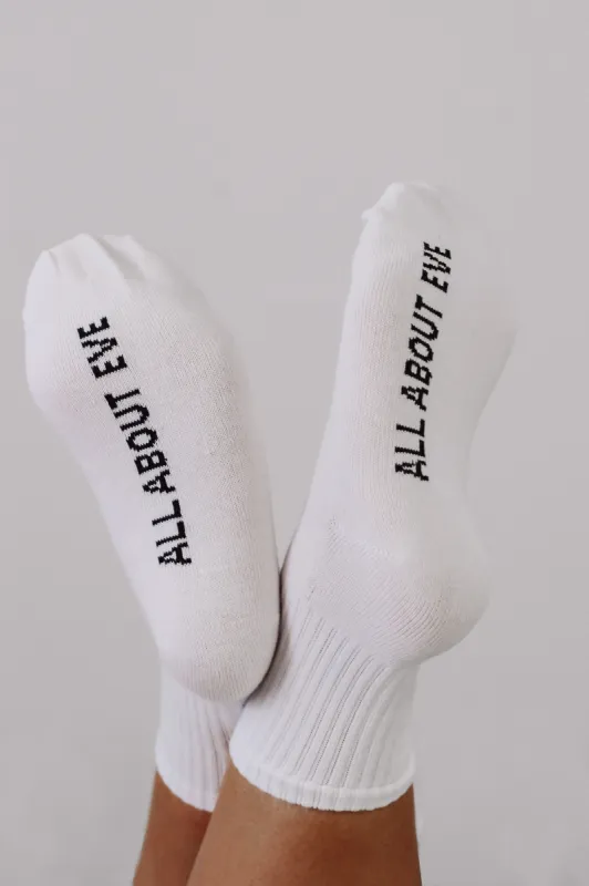 All About Eve Ankle Socks 3Pack White sold by Shine On