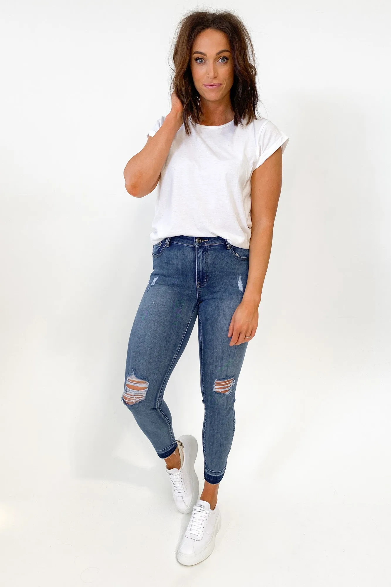 Wakee Denim Dani Jeans Blue sold by Shine On product image thumbnail 5