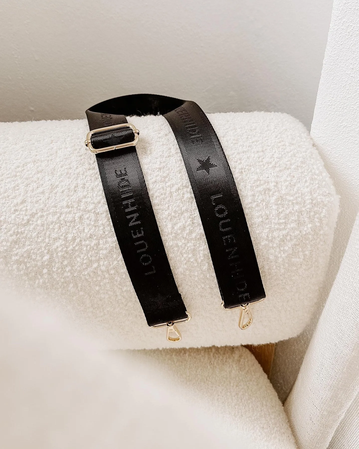 Louenhide Logo Guitar Strap Black sold by Shine On product image thumbnail 2