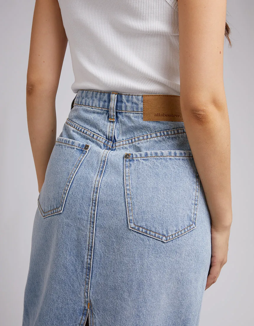 All About Eve Ray Maxi Skirt Denim sold by Shine On product image thumbnail 4