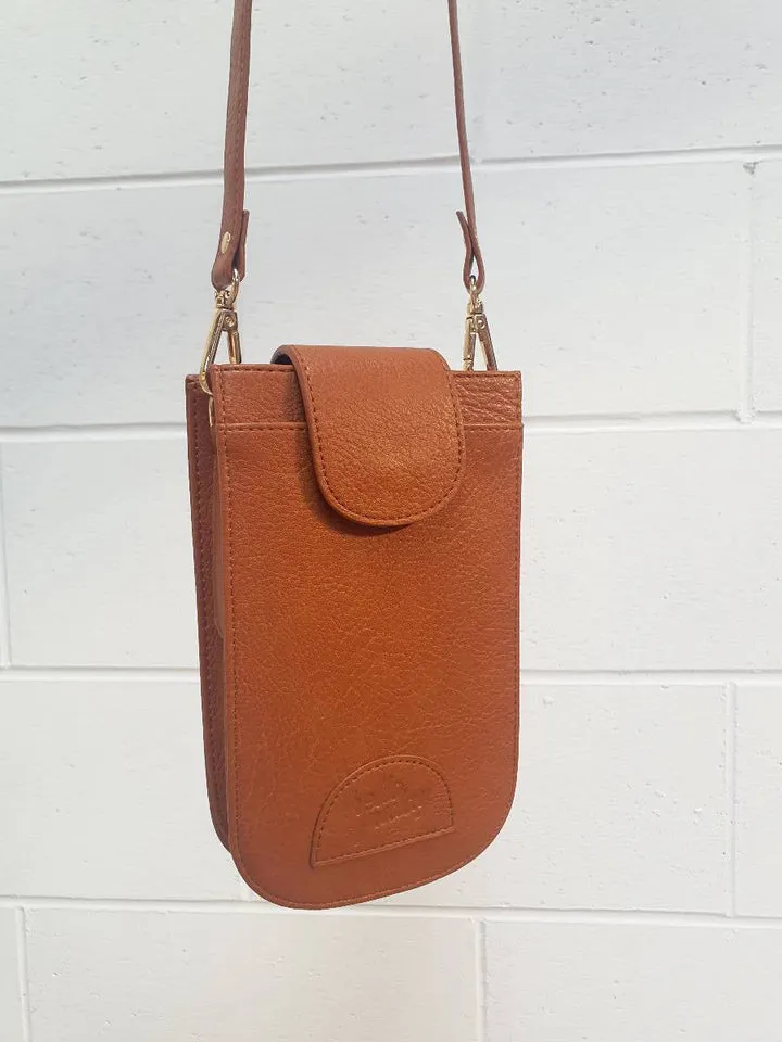 Hello Friday Lexi Phone Bag Tan sold by Shine On product image thumbnail 2