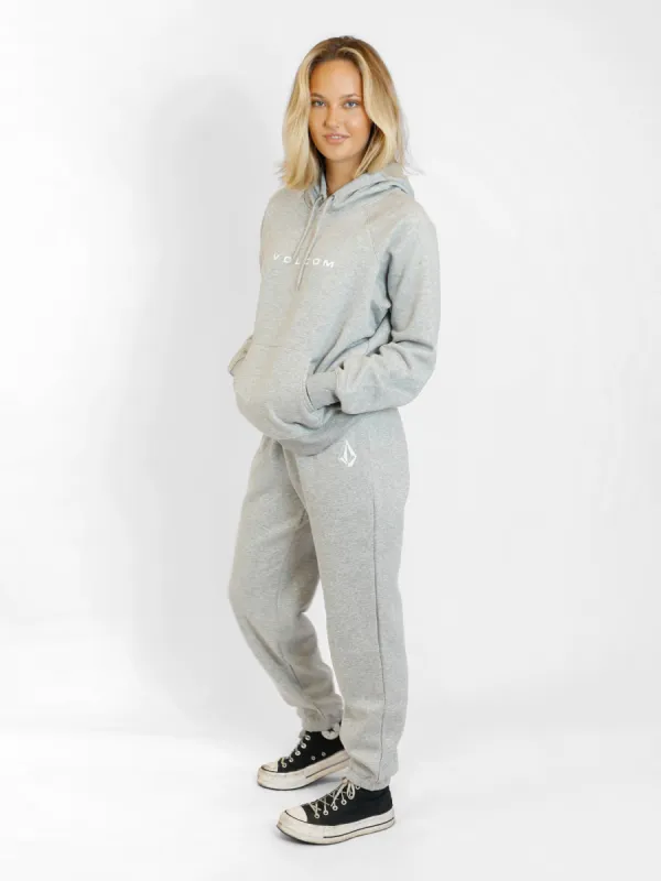 Volcom Get More II Trackie Heather Grey sold by Shine On
