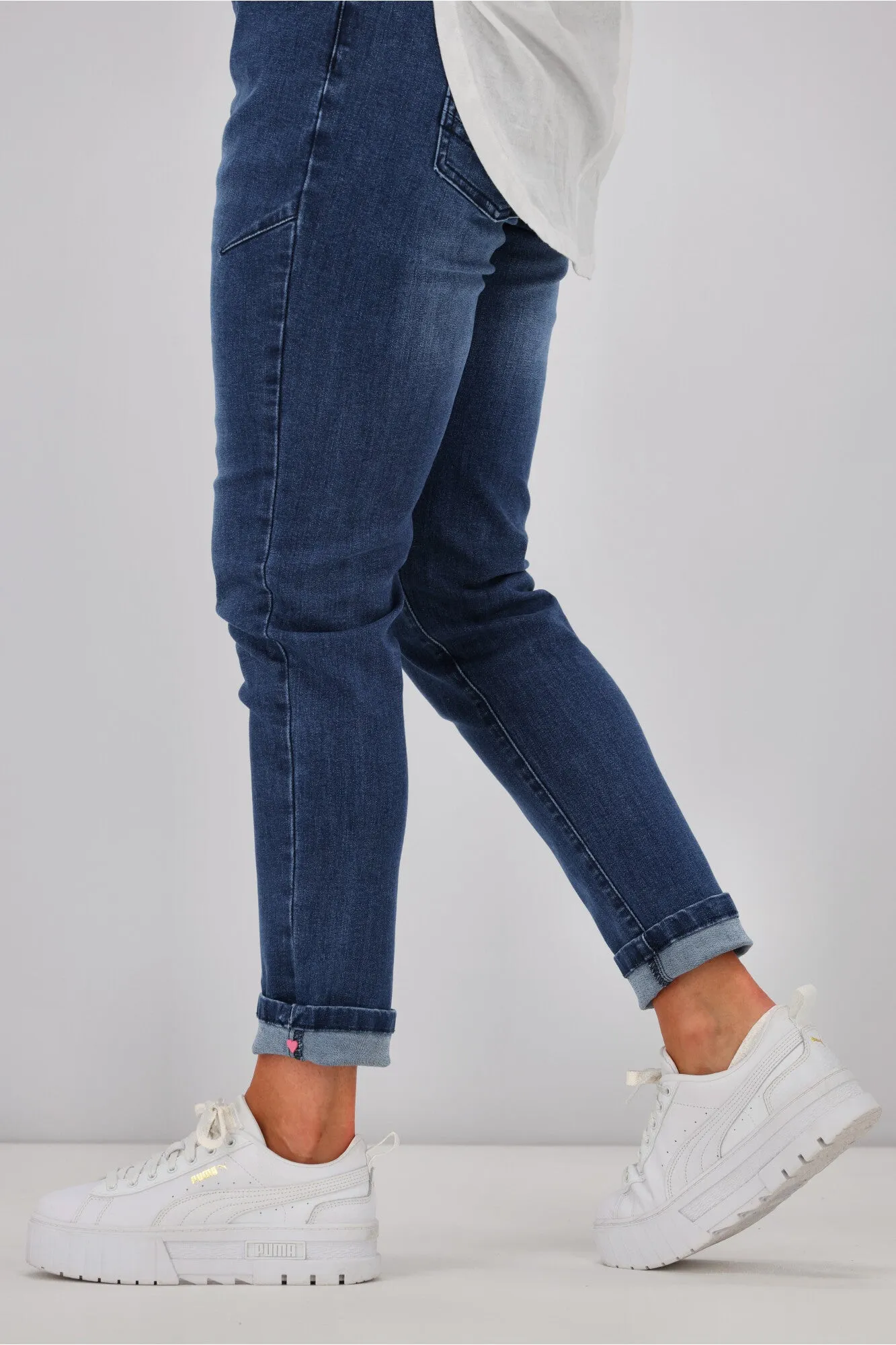 Elm Melody Denim Jogger Dark Blue Wash sold by Shine On product image thumbnail 5