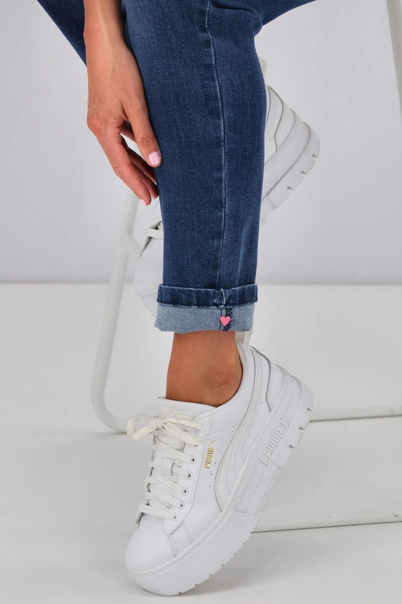 Elm Melody Denim Jogger Dark Blue Wash sold by Shine On product image thumbnail 3