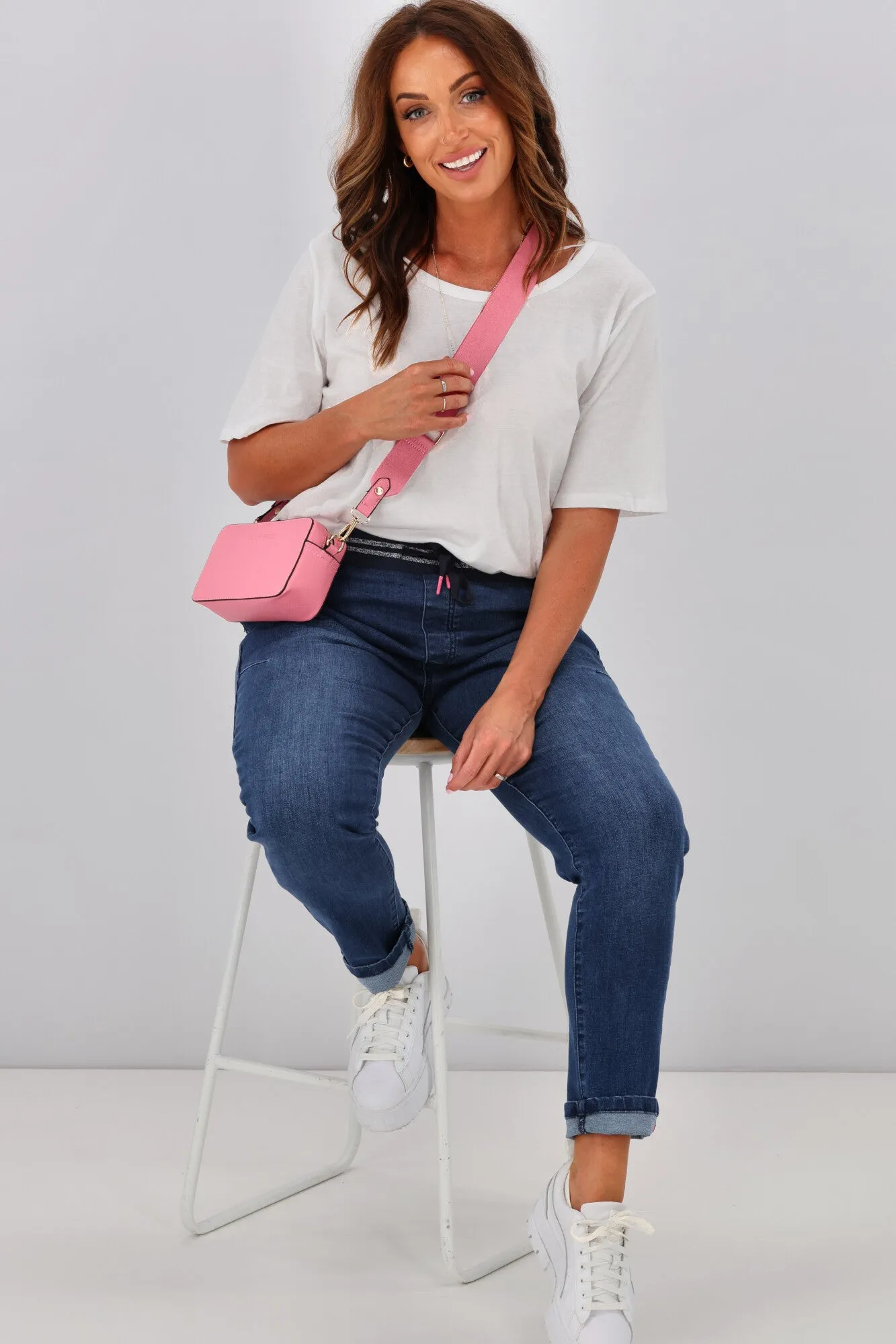 Elm Melody Denim Jogger Dark Blue Wash sold by Shine On product image thumbnail 2