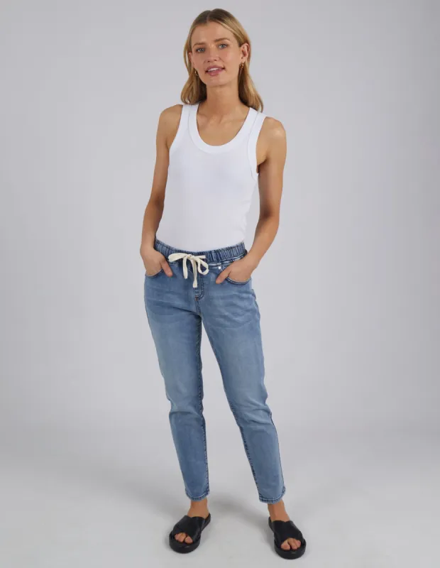 Foxwood Juliette Jogger Jean Light Blue sold by Shine On