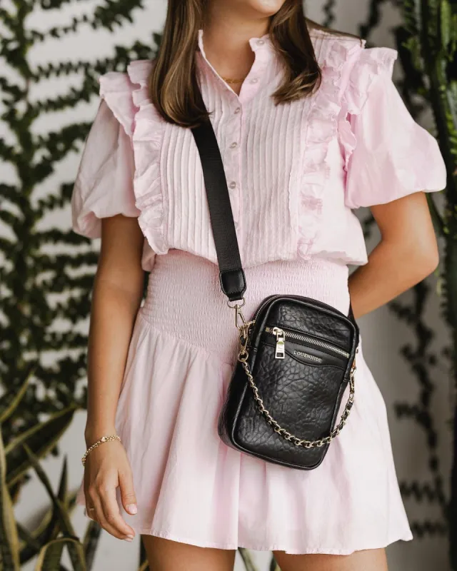 Louenhide Frankie Phone Crossbody Bag Black sold by Shine On