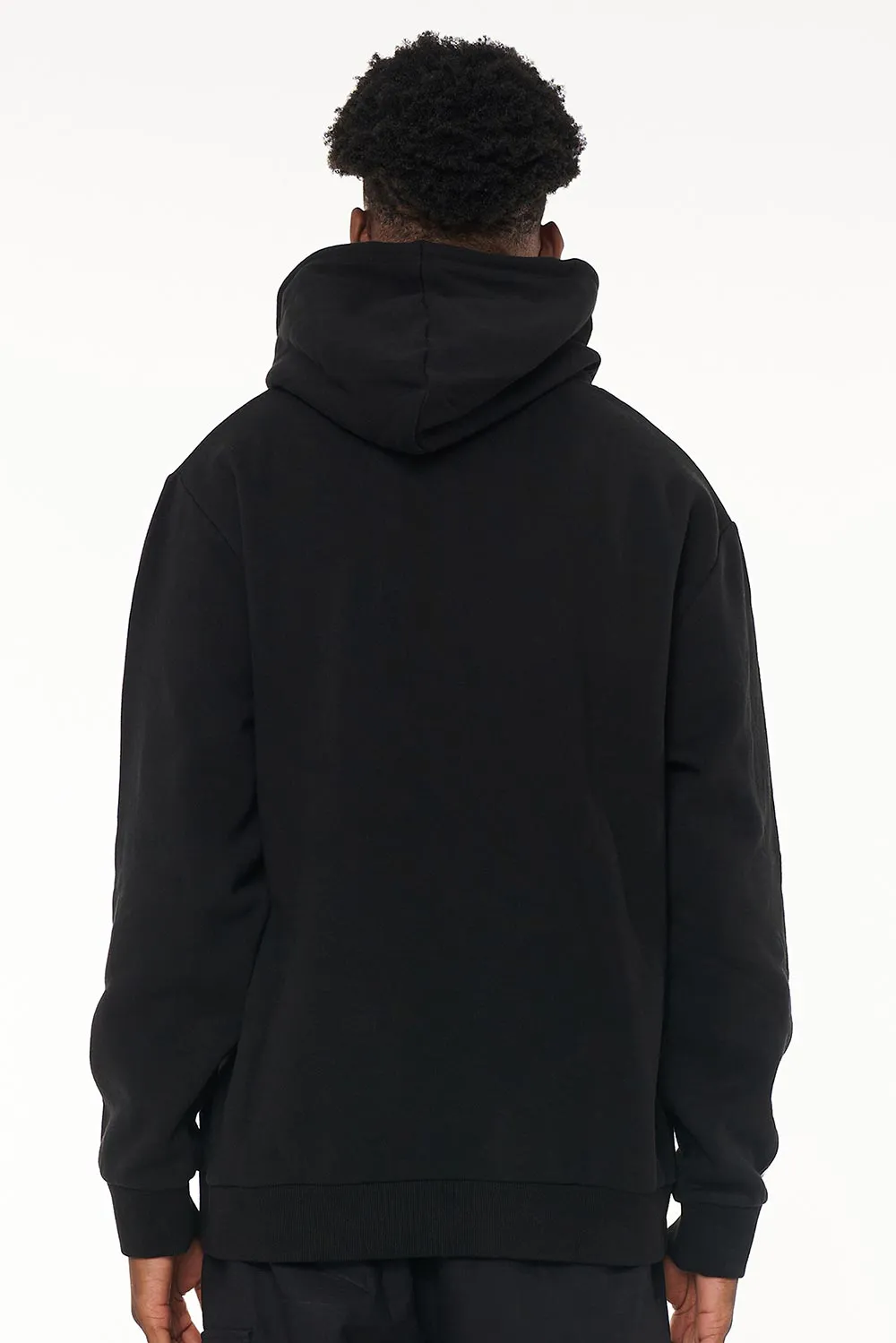 Huffer Mens True Hood 350 Line Up Black sold by Shine On product image thumbnail 4