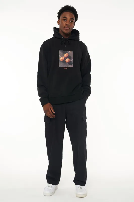 Huffer Mens True Hood 350 Line Up Black sold by Shine On