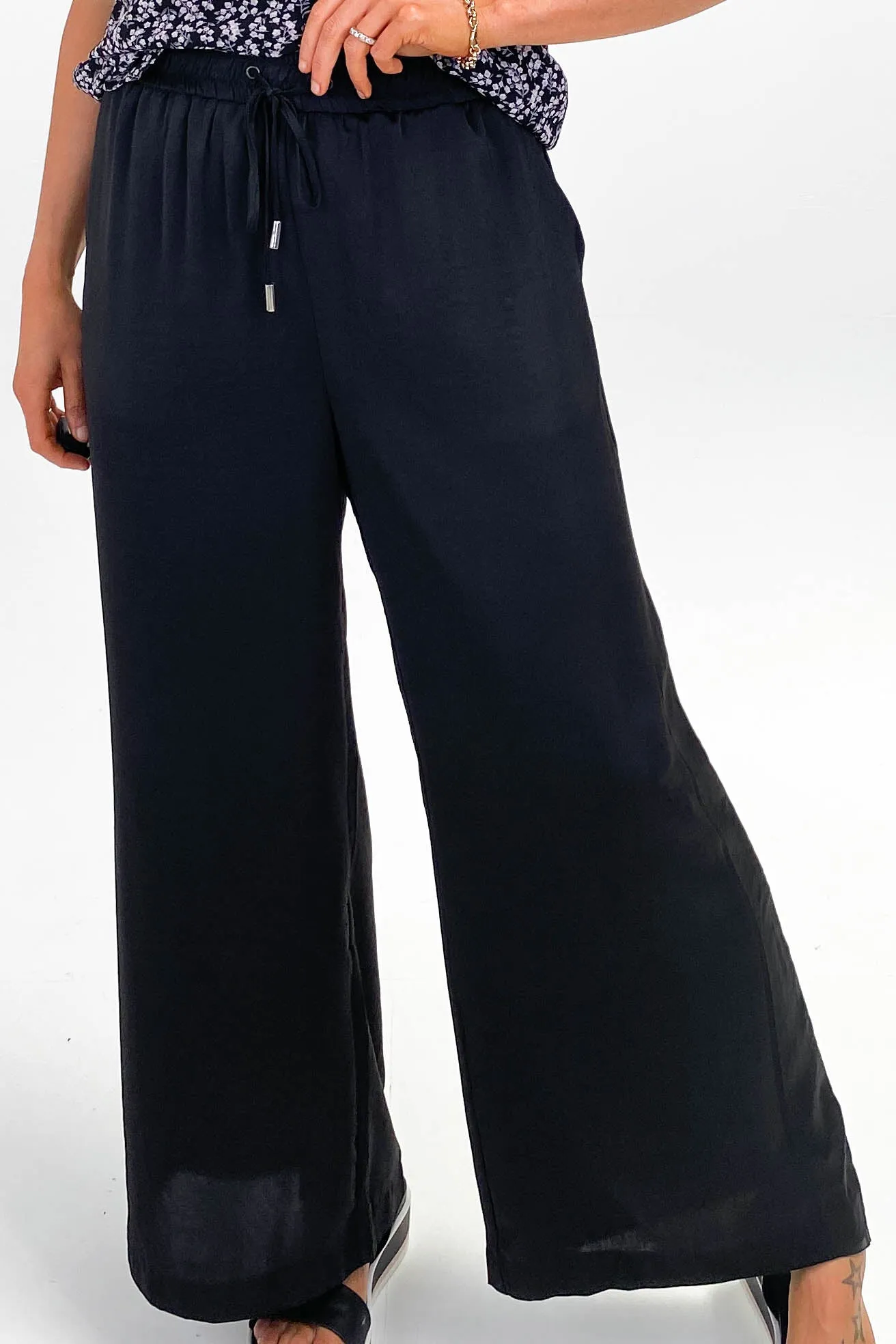 Shine On Label Rowena Wide Leg Pants Black sold by Shine On product image thumbnail 3