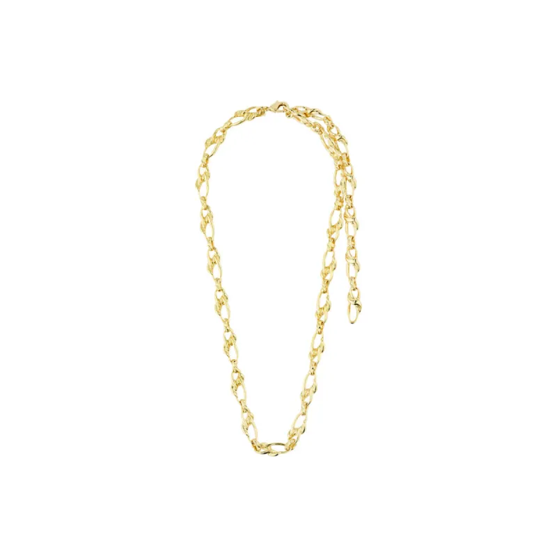 Pilgrim Rani Recycled Necklace Gold Plated sold by Shine On
