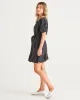 Betty Basics Birdie Dress Coal sold by Shine On