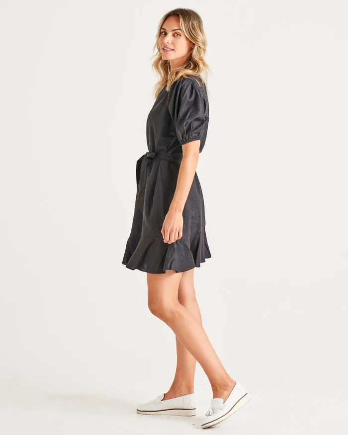 Betty Basics Birdie Dress Coal sold by Shine On product image thumbnail 4
