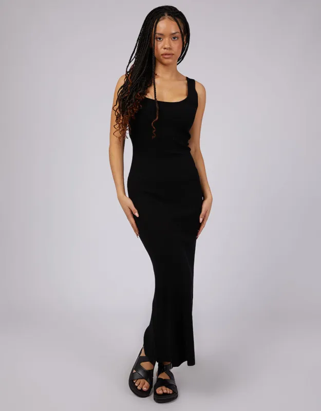 Silent Theory Freya Dress Black sold by Shine On