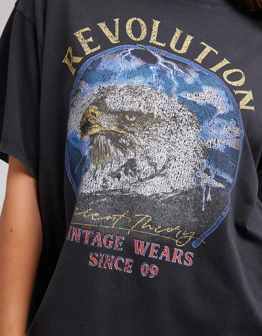 Silent Theory Revolution Tee Washed Black sold by Shine On product image thumbnail 3
