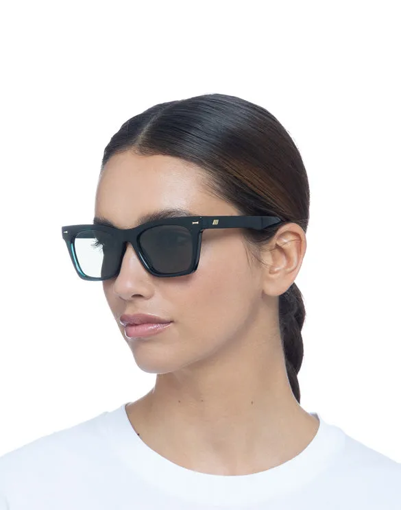 Le Specs Chante Sunglasses Bottle Green sold by Shine On product image thumbnail 2