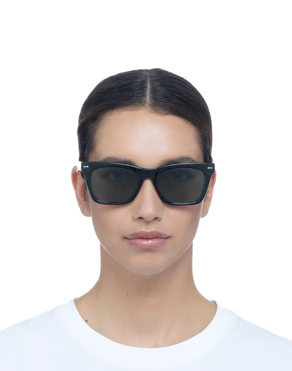 Le Specs Chante Sunglasses Bottle Green sold by Shine On