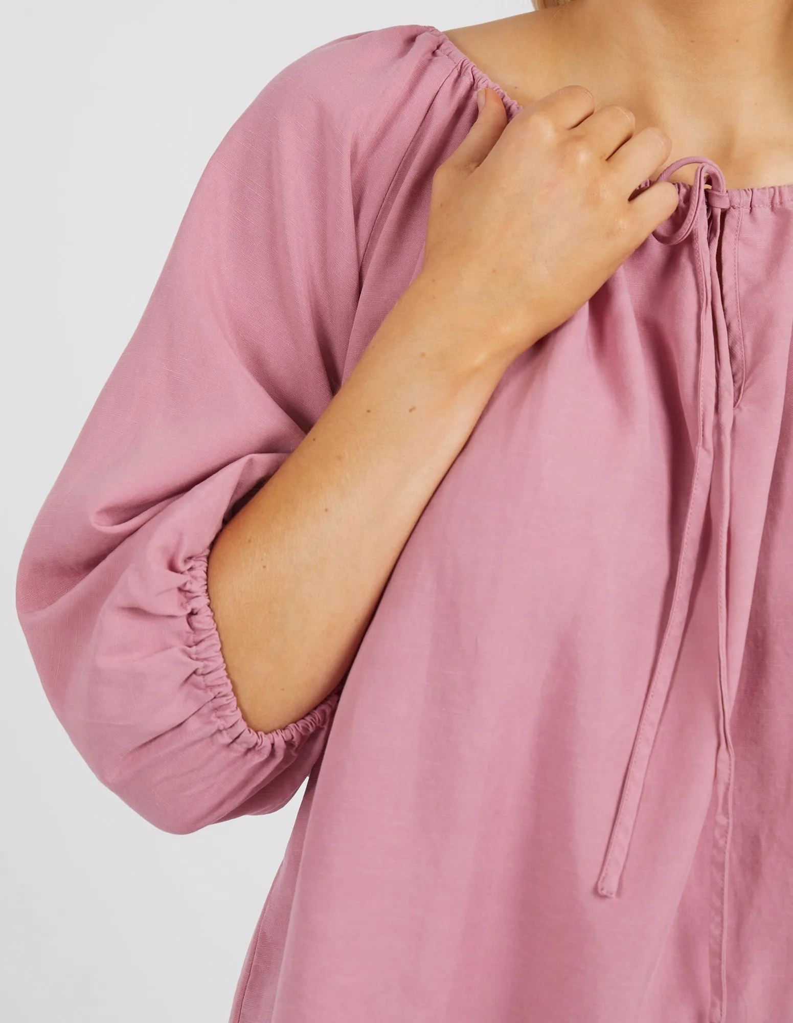 Elm Goldie Blouse Dusty Pink sold by Shine On product image thumbnail 4