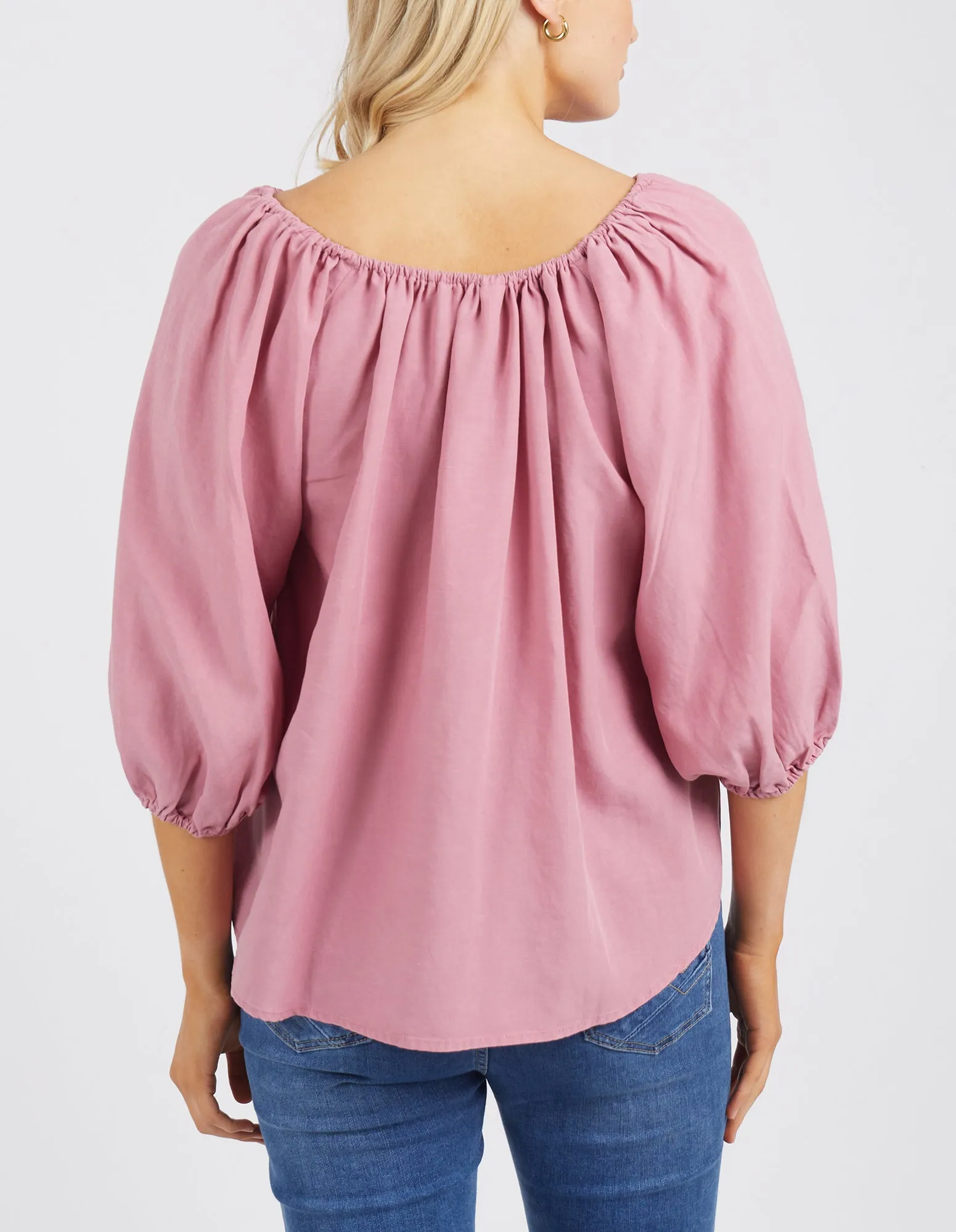 Elm Goldie Blouse Dusty Pink sold by Shine On product image thumbnail 5