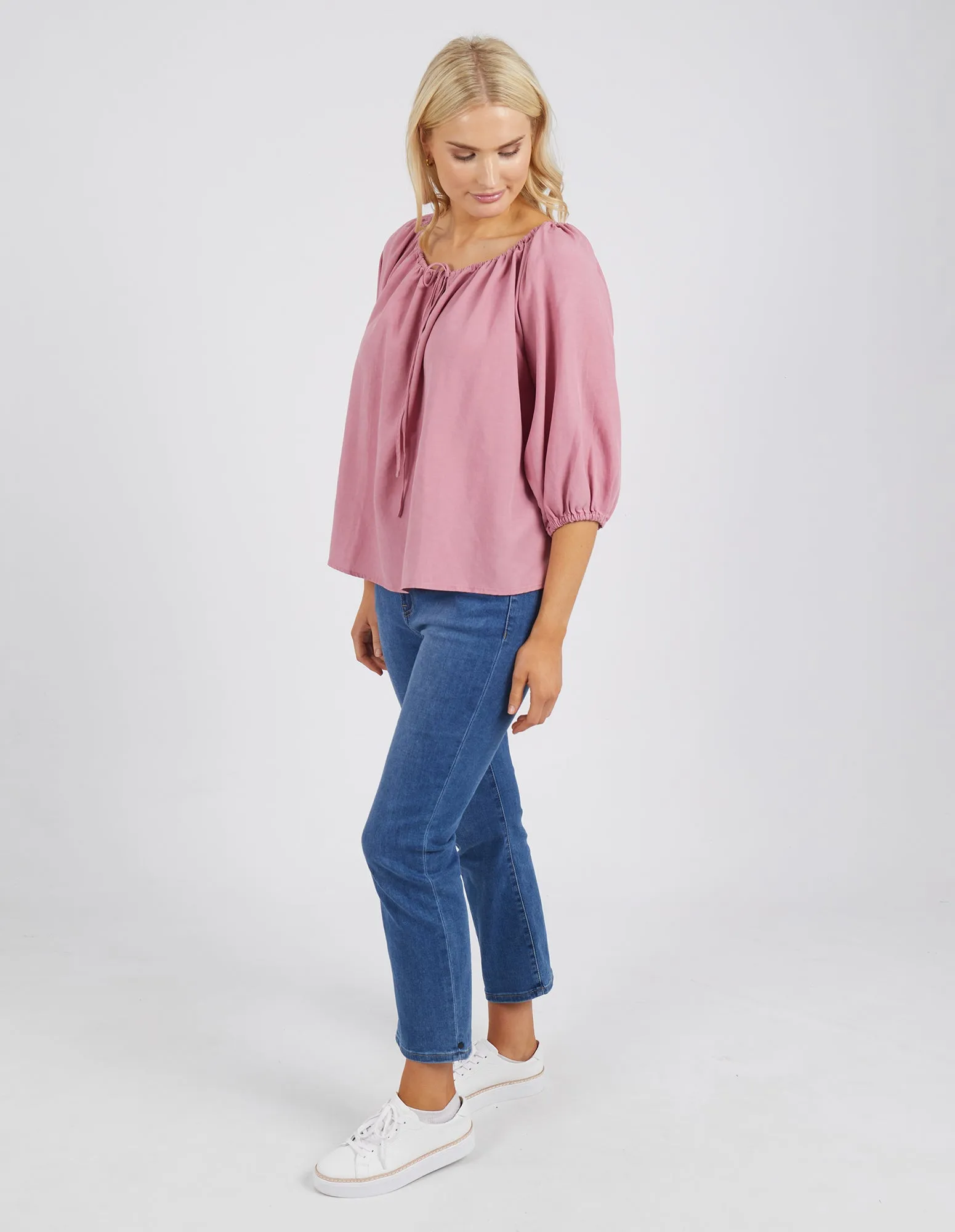 Elm Goldie Blouse Dusty Pink sold by Shine On product image thumbnail 3