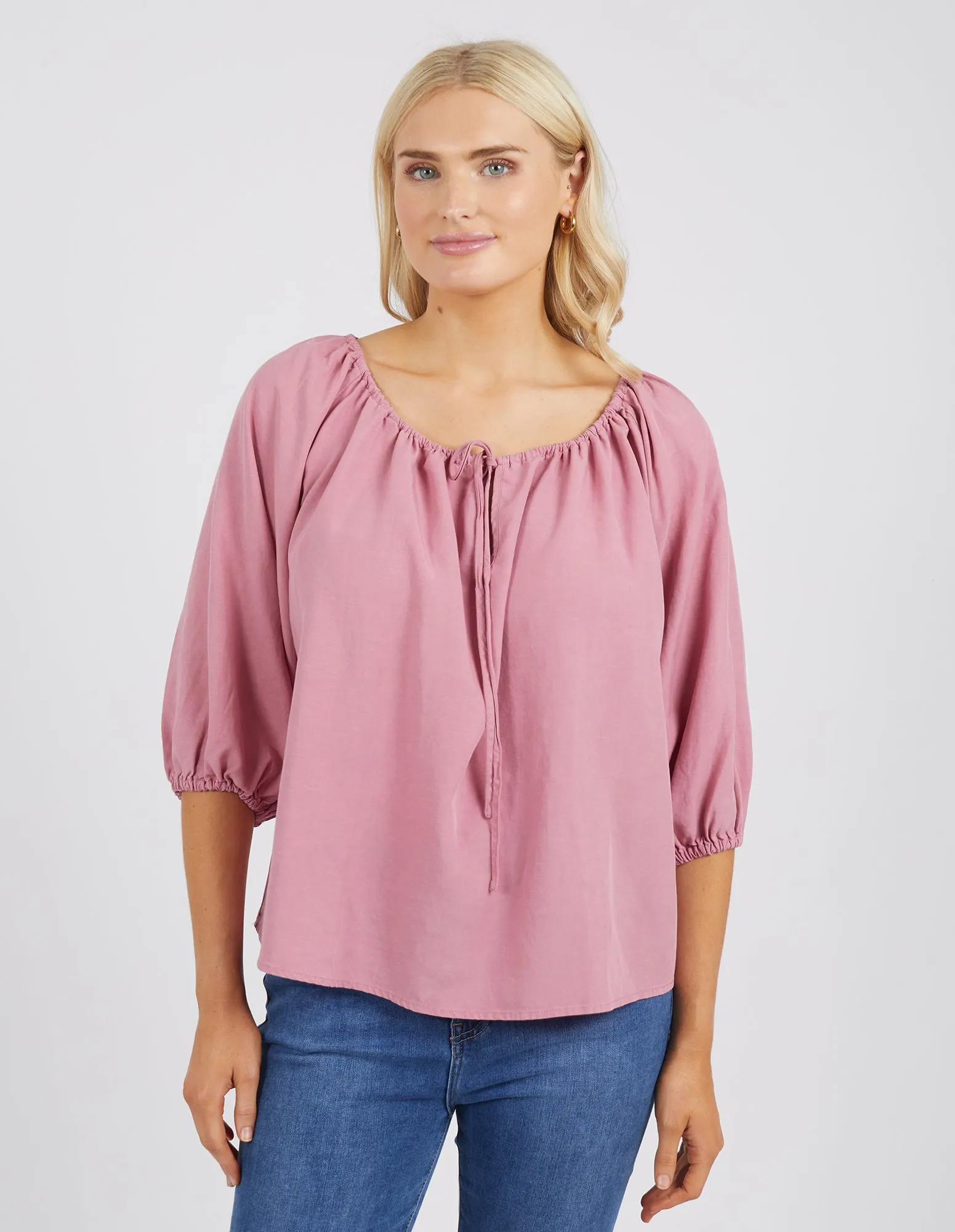 Elm Goldie Blouse Dusty Pink sold by Shine On product image thumbnail 2