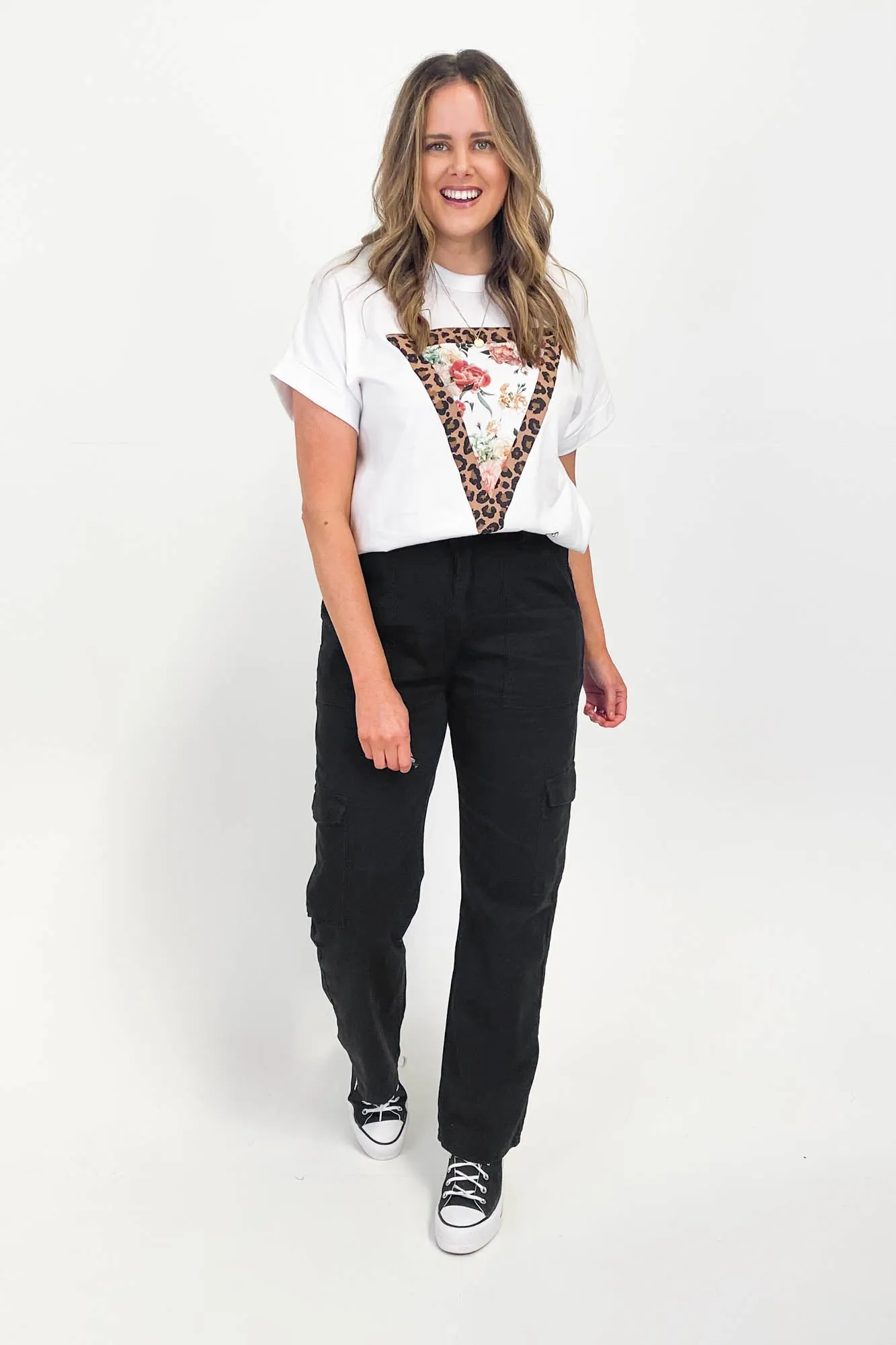 By Lily Arya Cargo Jean Black sold by Shine On product image thumbnail 4