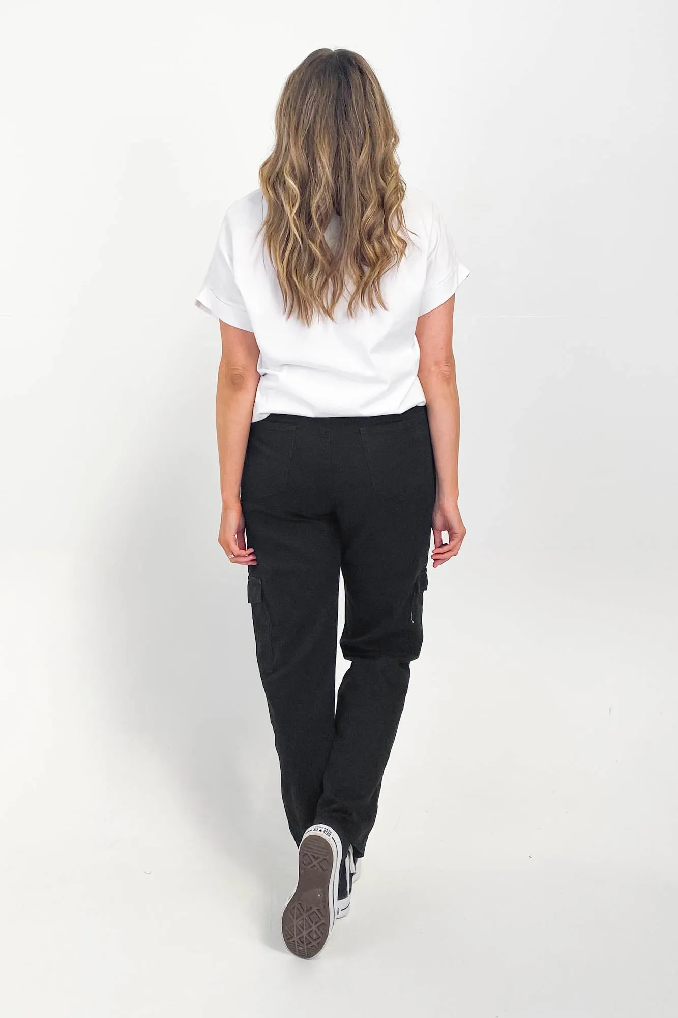 By Lily Arya Cargo Jean Black sold by Shine On product image thumbnail 5