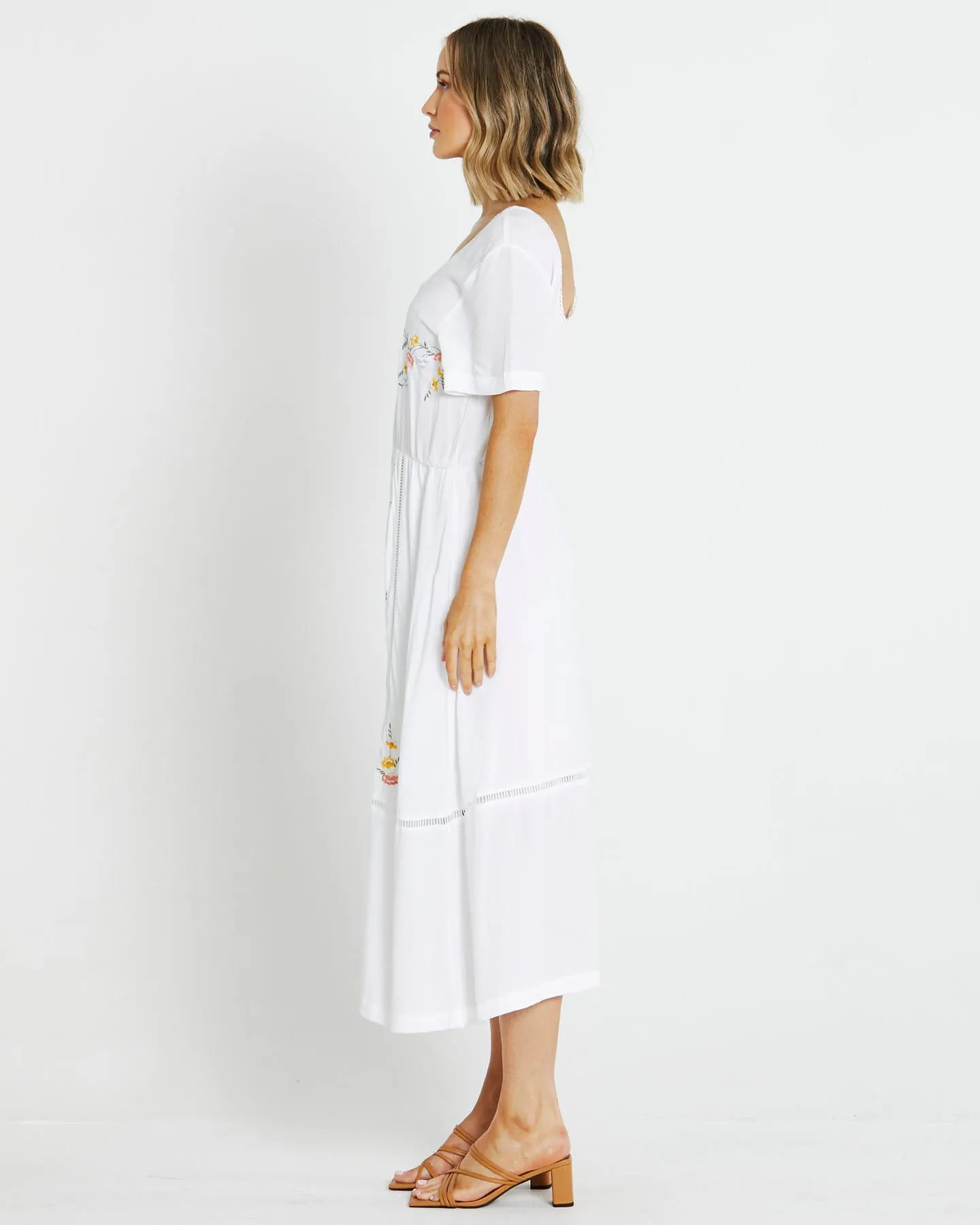 Sass Olivia Dress White sold by Shine On product image thumbnail 3