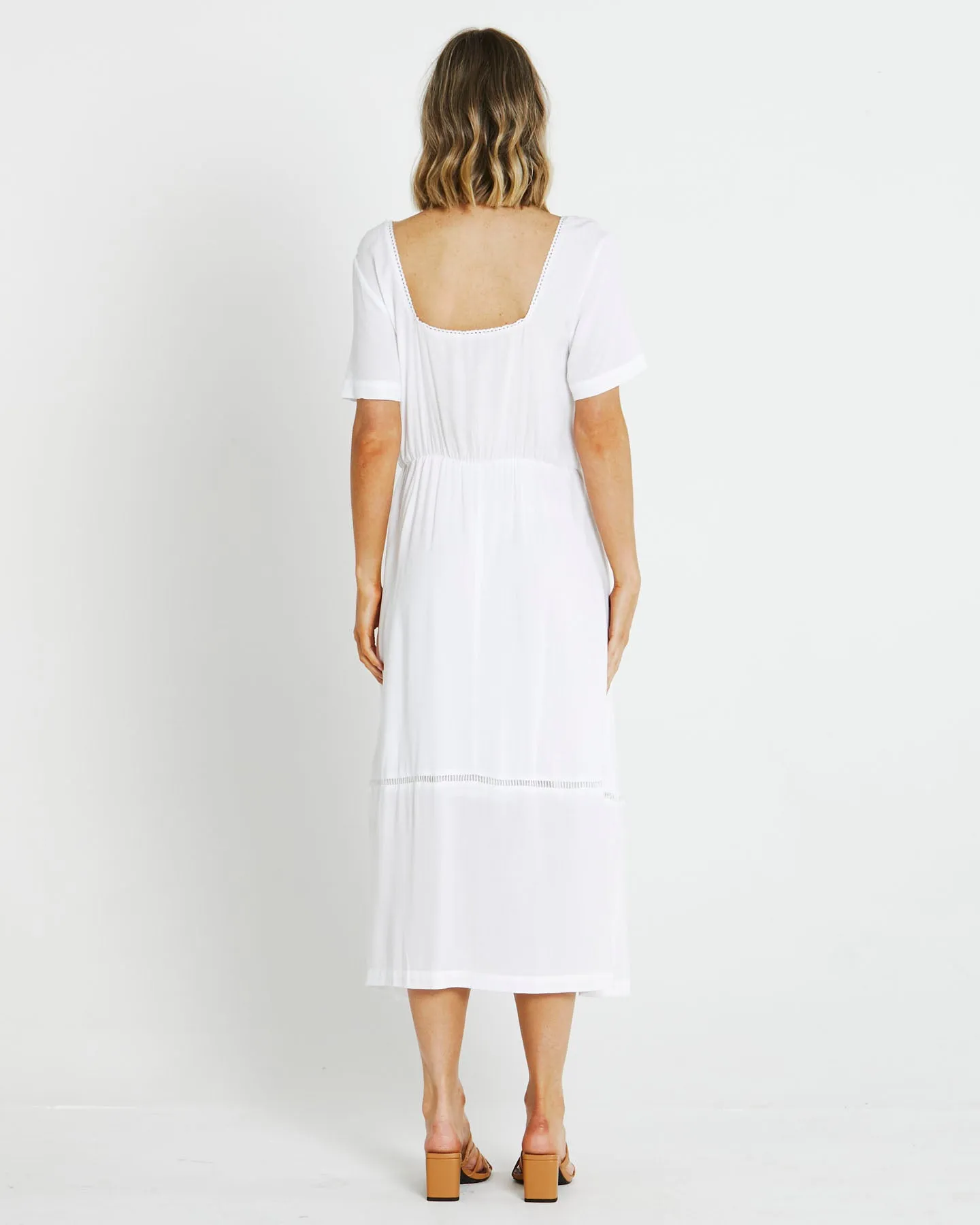Sass Olivia Dress White sold by Shine On product image thumbnail 4