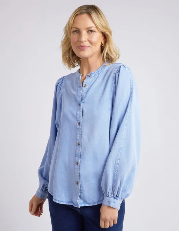 Elm Bailey Shirt Cerulean Blue sold by Shine On