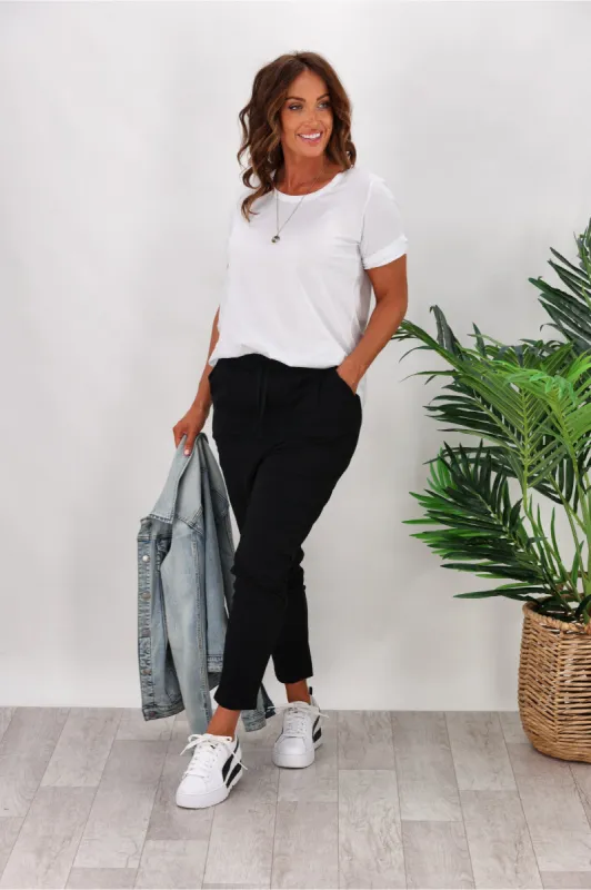 Betty Basics Jade Pants Black sold by Shine On