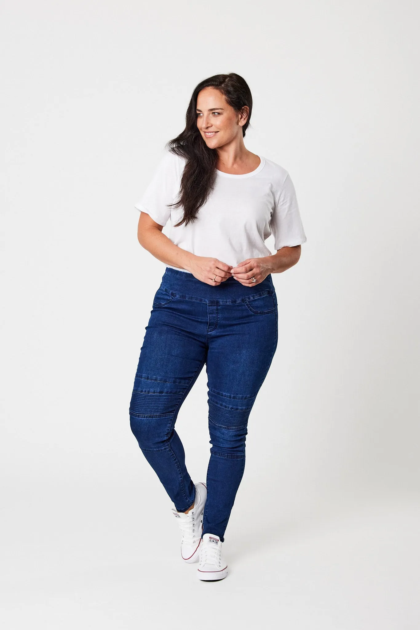 Wakee Lisa Stretch Denim Dark Blue sold by Shine On product image thumbnail 2