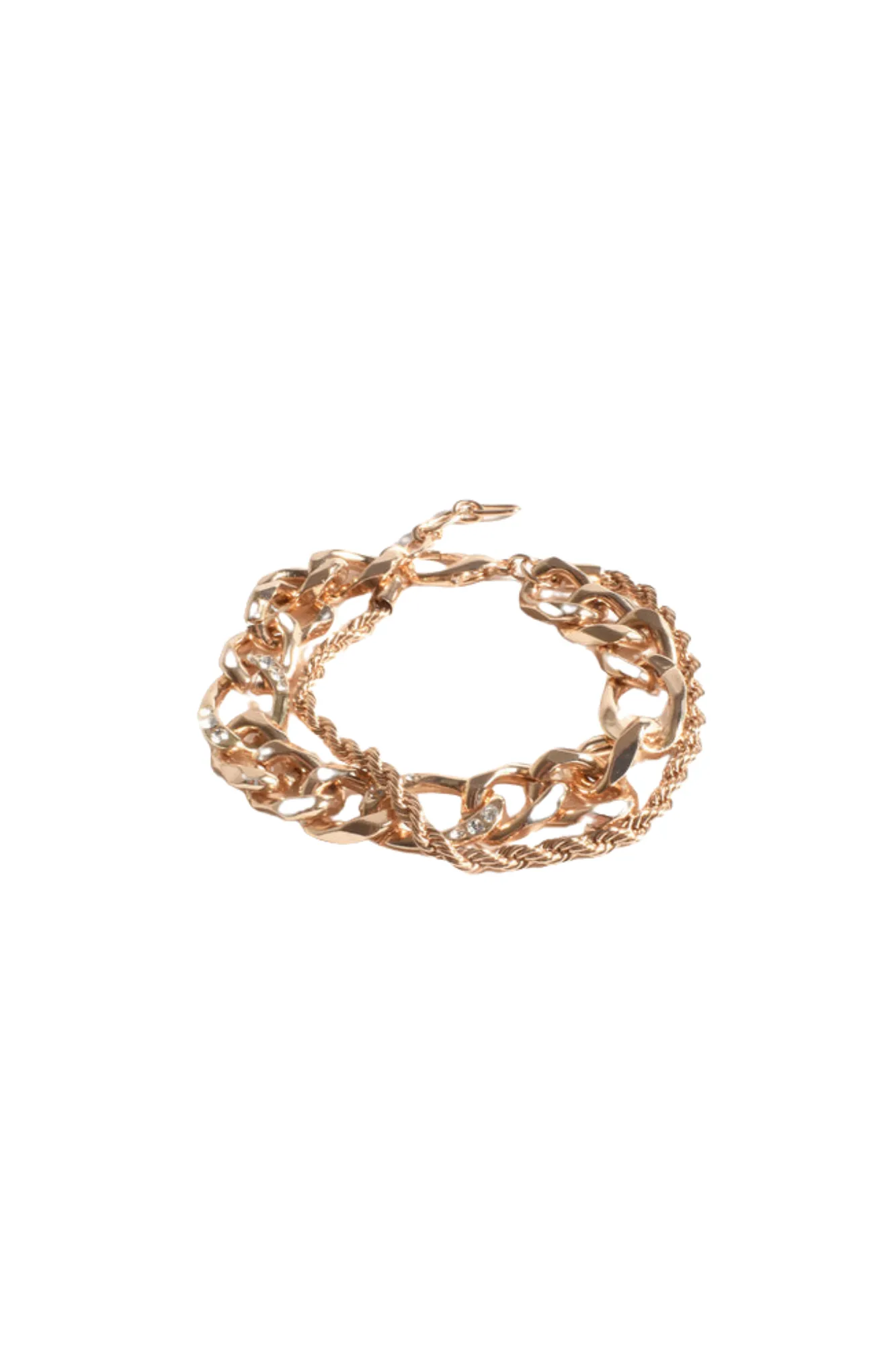 Adorne Diamante Link Bracelet Set Gold sold by Shine On product image thumbnail 2