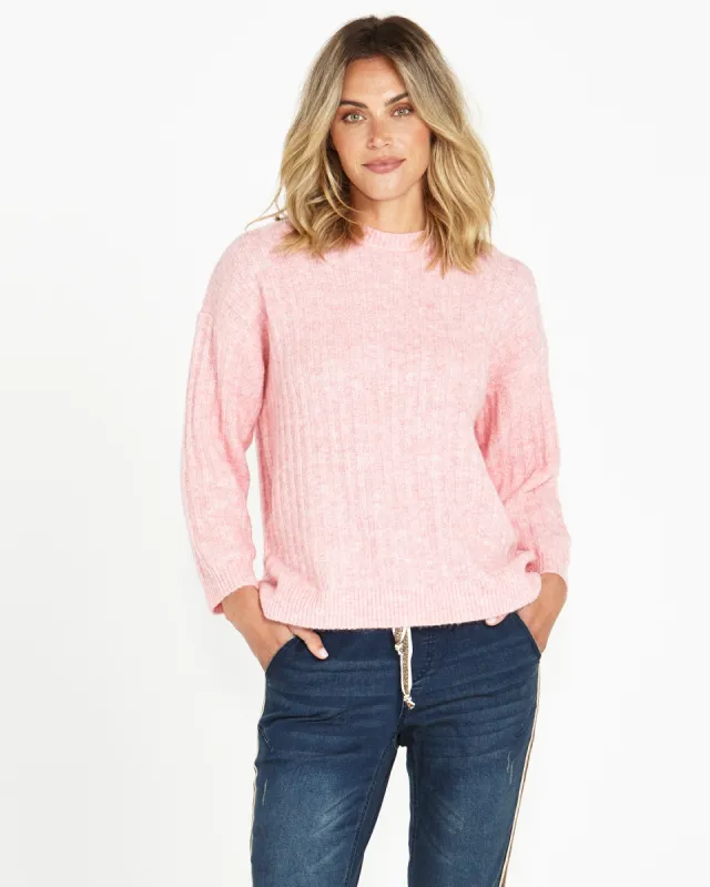 Betty Basics Kayla Knit Jumper Floss sold by Shine On