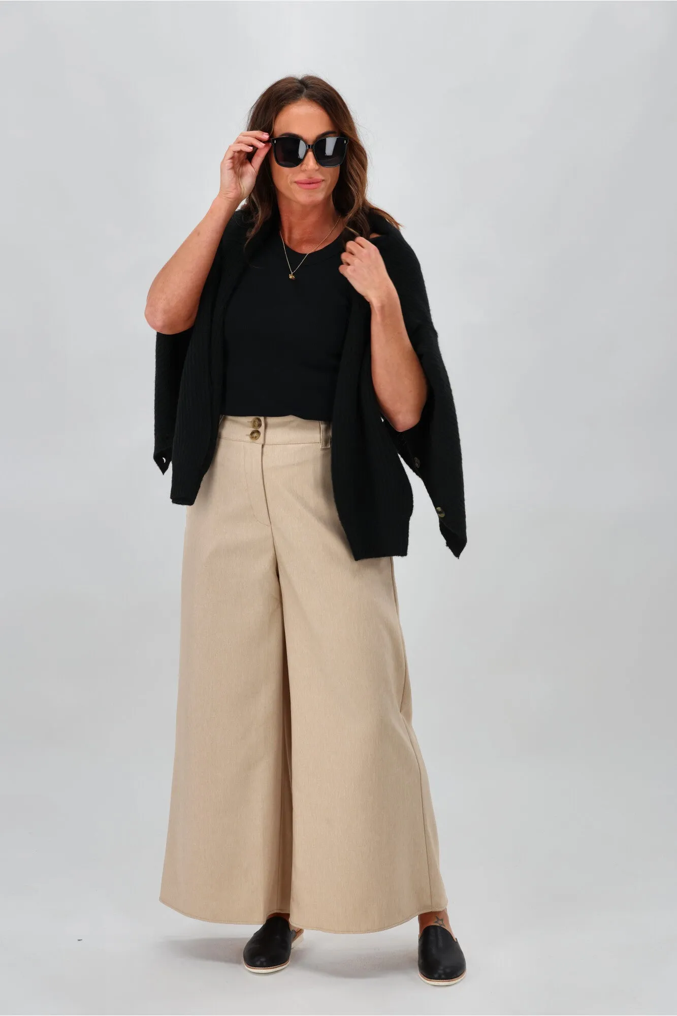 Iris Maxi Sarah Pants Camel sold by Shine On product image thumbnail 3