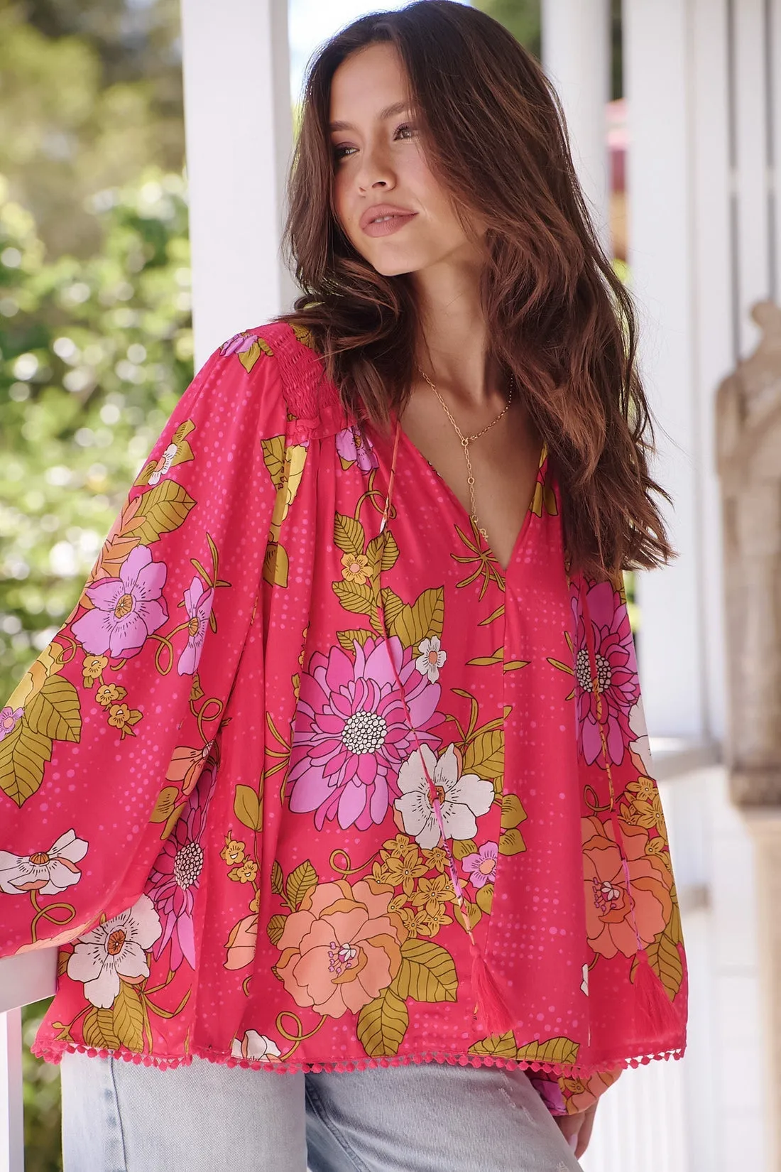 Jaase Timeless Print Rue Top sold by Shine On product image thumbnail 2