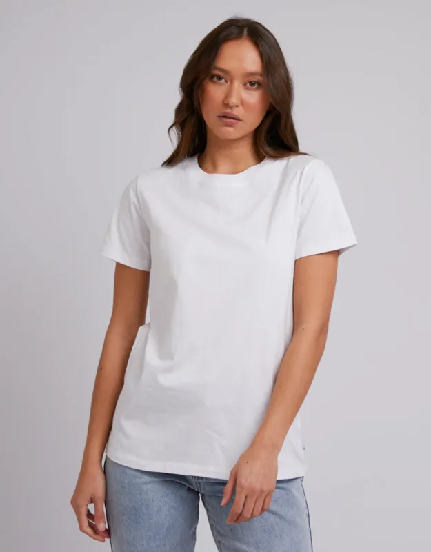 Silent Theory Layering Tee White sold by Shine On